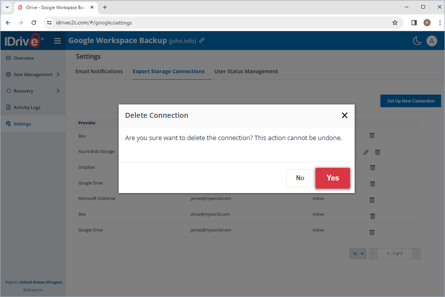  view client wise status