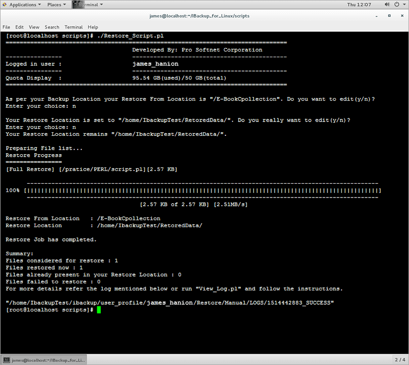 RestoreScript