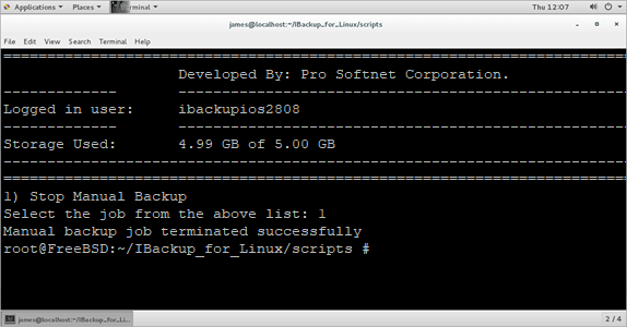 terminationScript