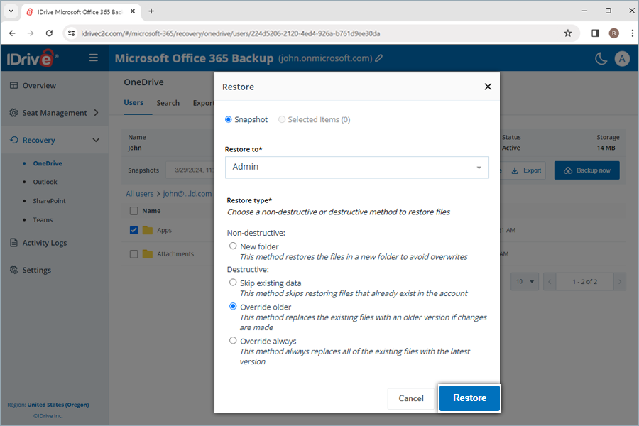  view client wise status